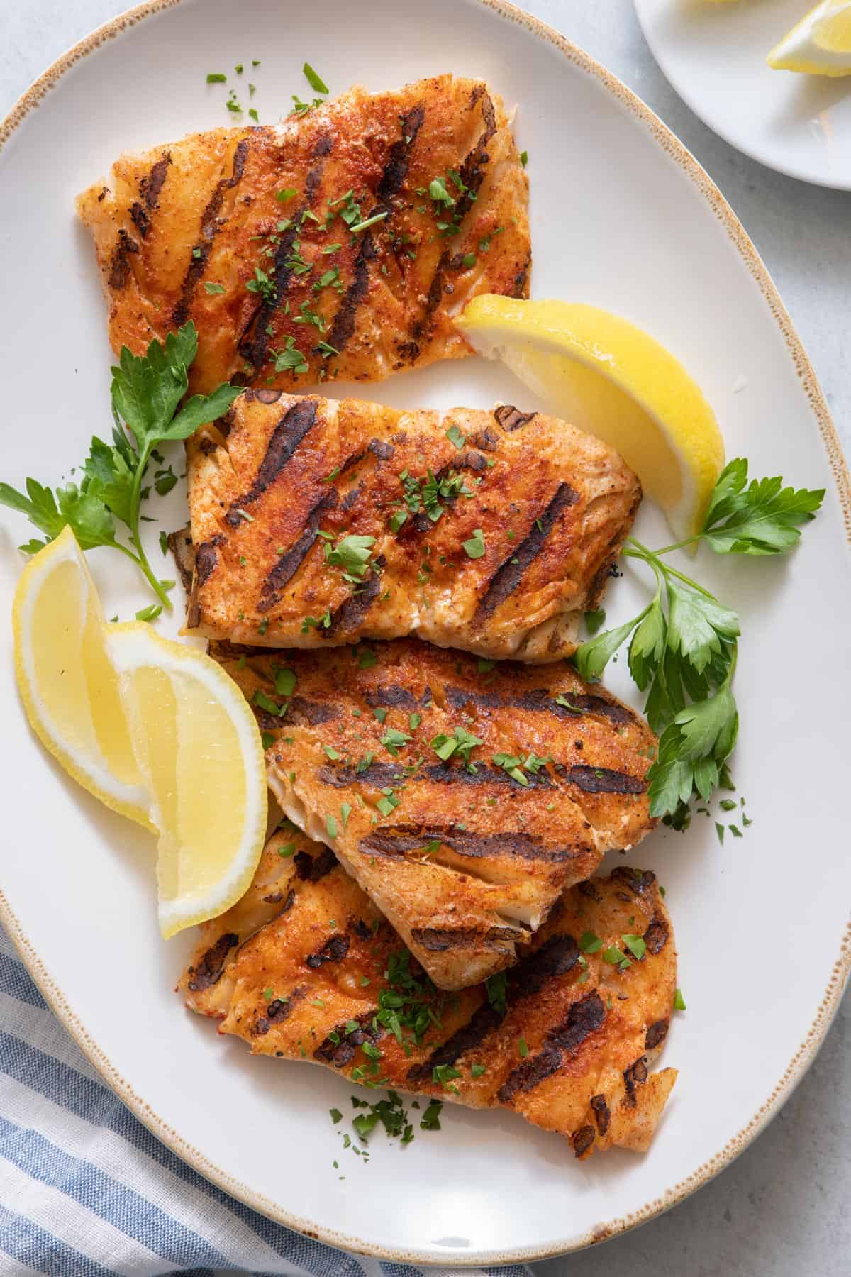 Grilled Atlantic Cod